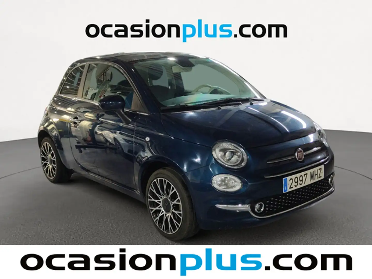 Fiat 500 1.0 Hybrid Dolcevita 52kW Blauw - 2
