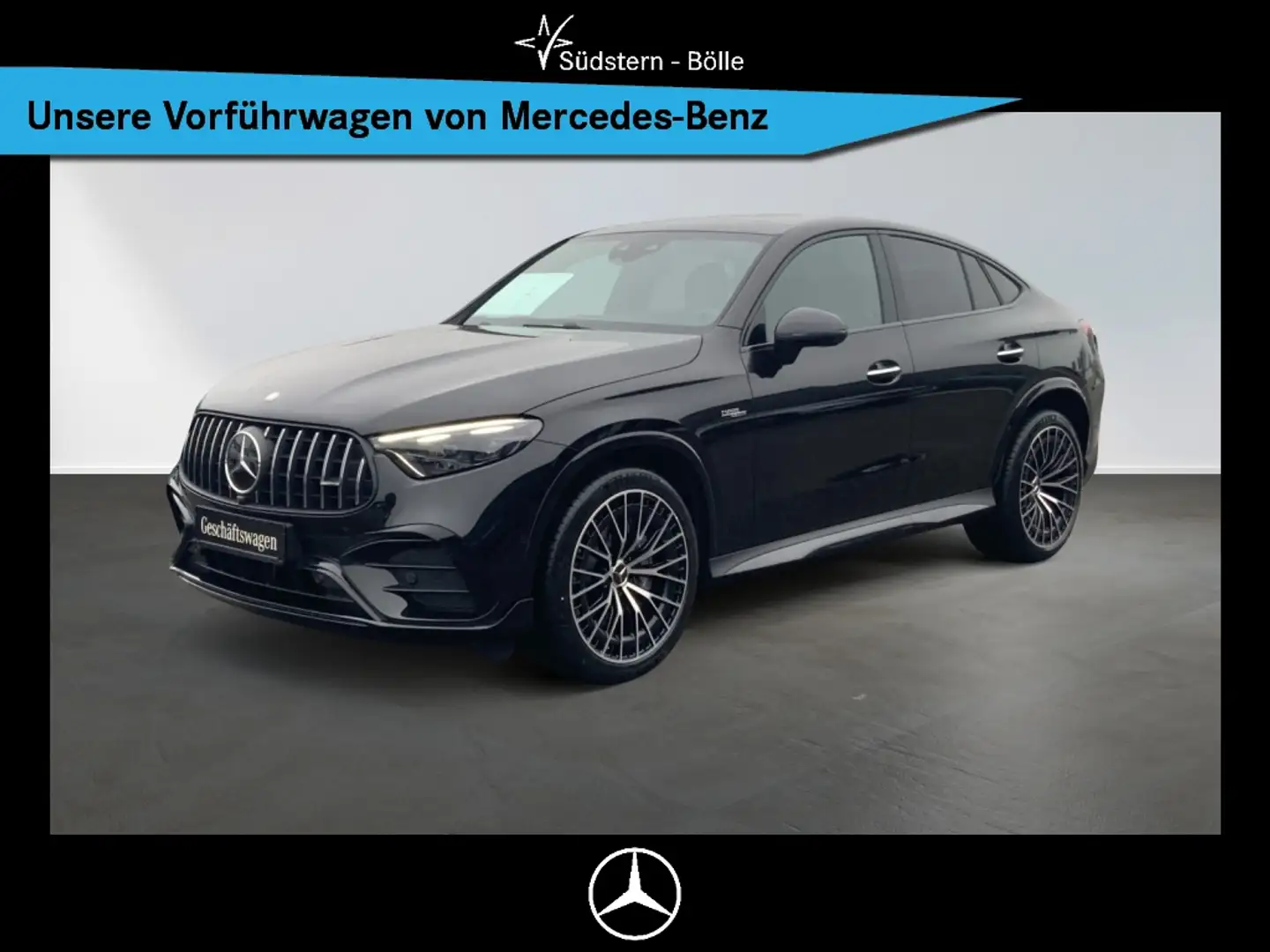 Mercedes-Benz GLC 43 AMG 4M Coupe AMG+AMBIENTE+DISTRO+MEMORY Noir - 1