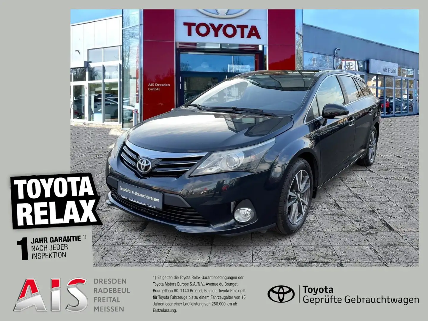 Toyota Avensis Kombi 1.8  Edition Navi+SHZ+Kam.+KeyLess Gris - 1