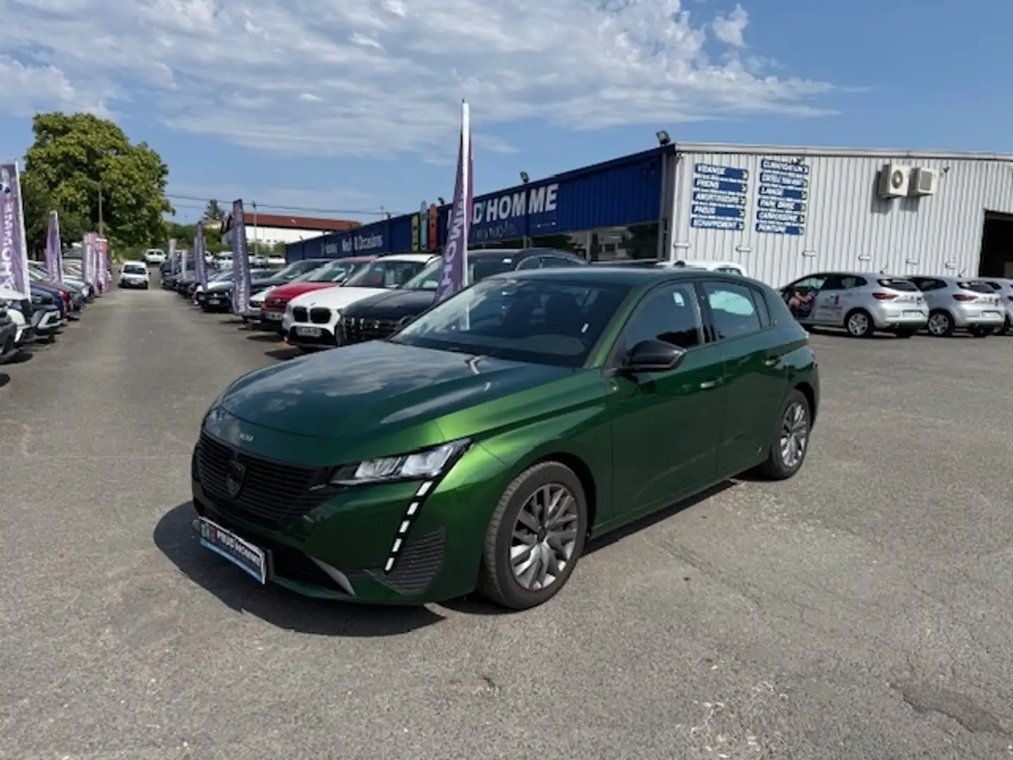 Peugeot 308 1.2 PURETECH 110CH S\u0026S ACTIVE PACK Vert - 1