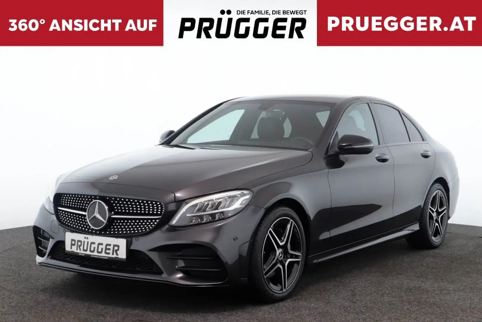 Mercedes-Benz C 200 d Autom LIMO AMG-LINE NAVI LED NIGHTPAKET Grau - 1