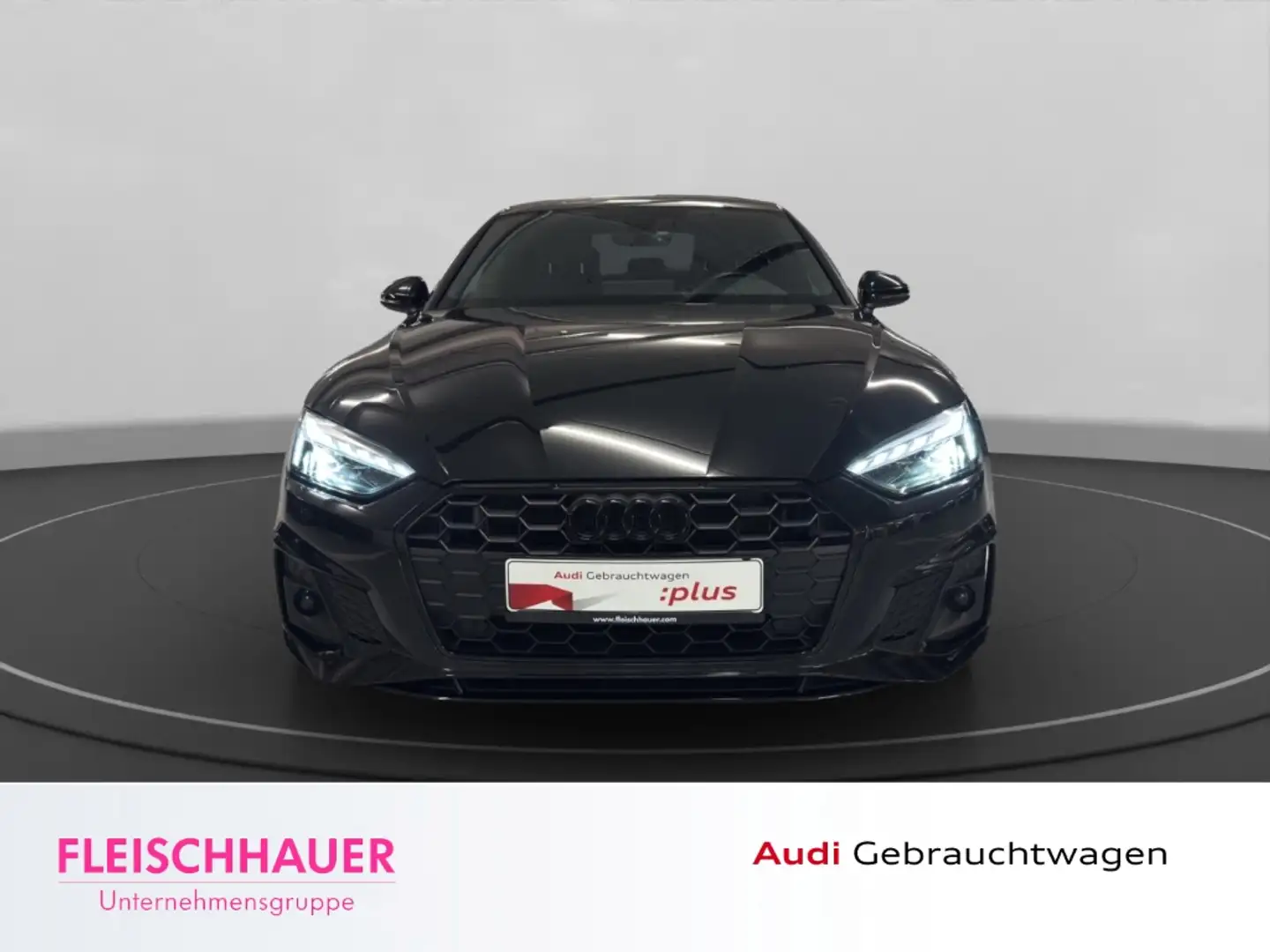 Audi A5 Sportback 40 TDI S line competition+Matrix+Navi+20 Schwarz - 2