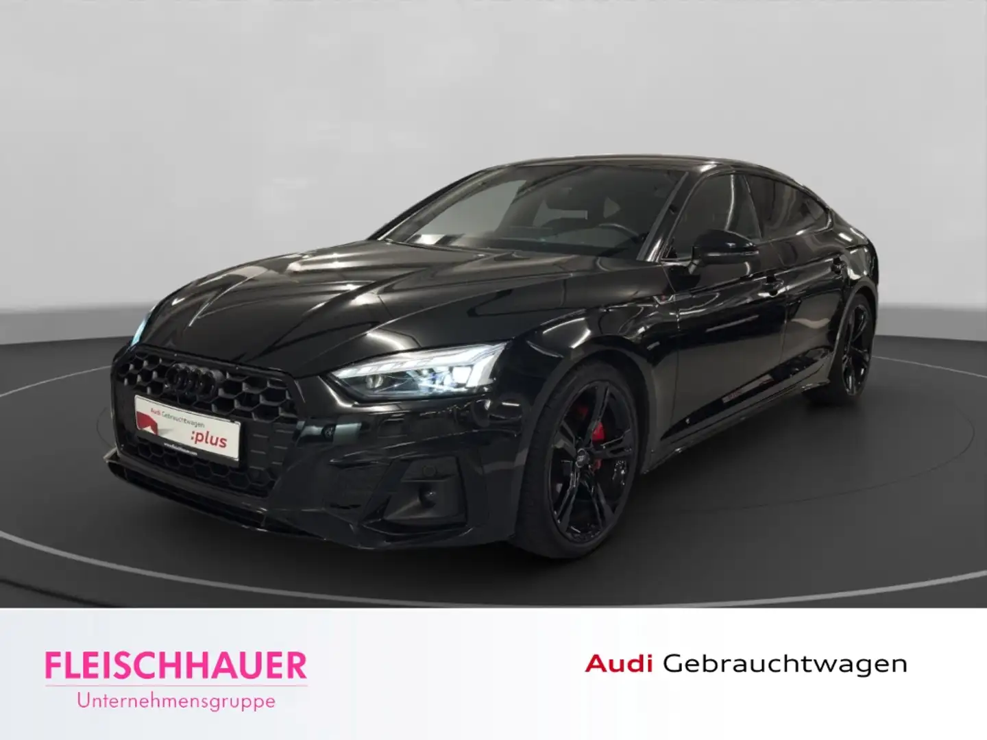 Audi A5 Sportback 40 TDI S line competition+Matrix+Navi+20 Schwarz - 1