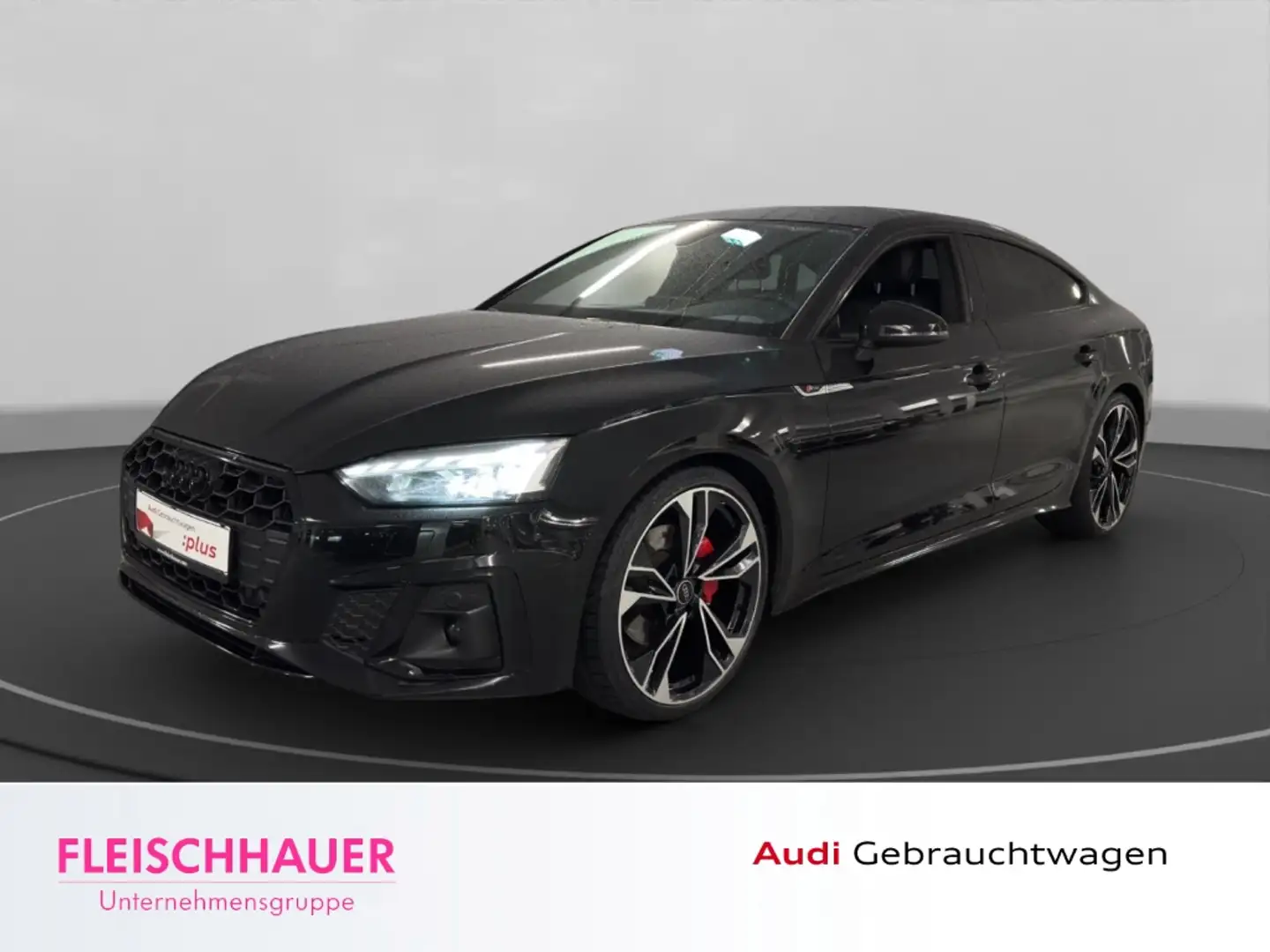 Audi A5 Sportback 40 TDI S line competition+Matrix+Navi+20 Zwart - 1