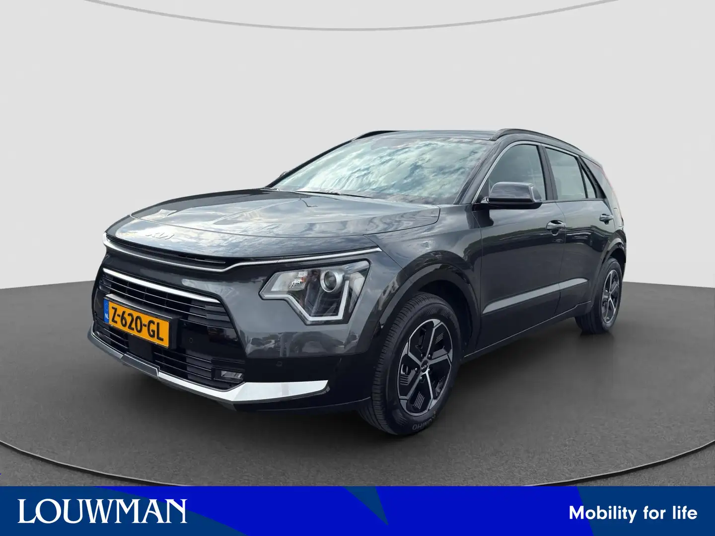 Kia Niro 1.6 GDi Hybrid DynamicLine | 1e Eigenaar | NL Auto Gris - 1