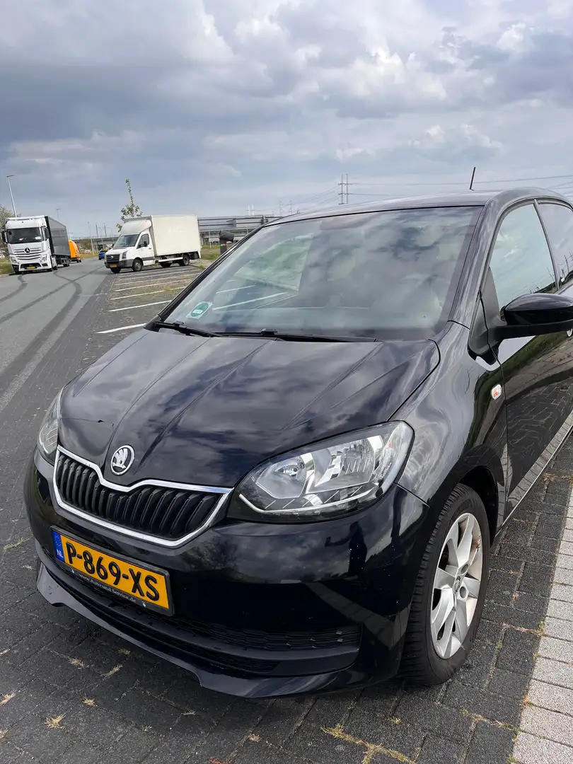 Skoda Citigo Citigo 1.0 Grt. Ambition Zwart - 1
