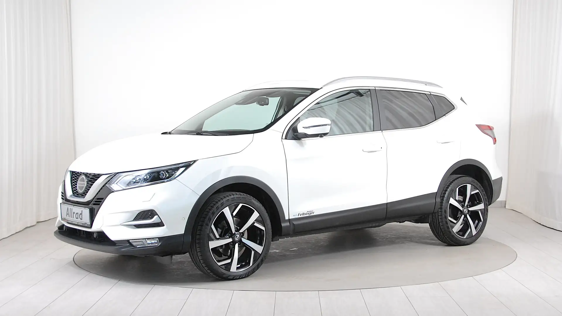 Nissan Qashqai Tekna 1.6 dCi 4x4 *Teilleder, Voll-LED, AHV* Weiß - 2
