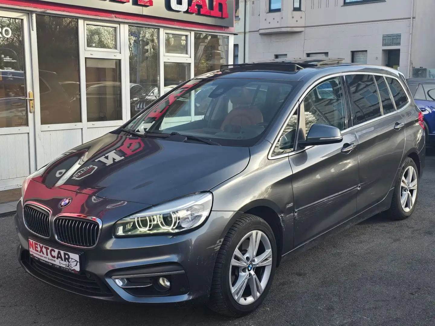 BMW 220 Gran Tourer - 220d xDrive|Auto|Navi|Luxury L Silber - 1