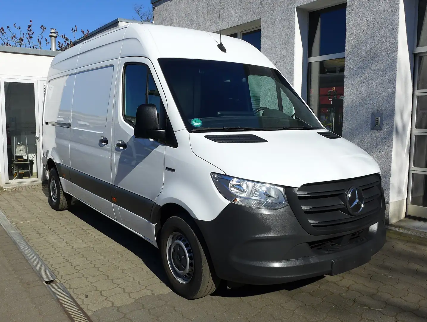Mercedes-Benz Sprinter eSprinter L2H2 Klima 1.Hand Rückkam. Sitzheiz. Fehér - 1