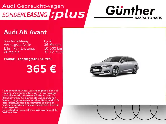 Audi A6 SPORT 45 TFSI QUATTRO AHK+WINTERRÄDER+