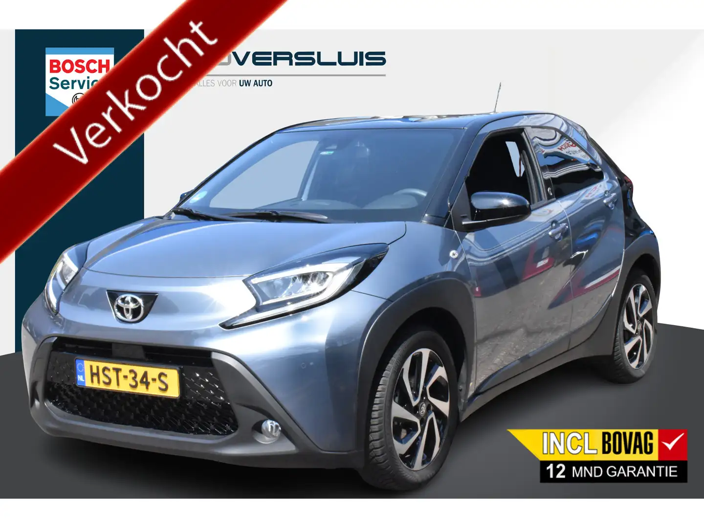 Toyota Aygo X 1.0 VVT-i S-CVT Pulse Keyless | Carplay Navigatie Grijs - 1