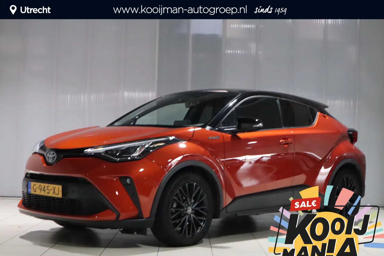Toyota C-HR 2.0 Hybrid Launch Edition 184pk | JBL | Dealer ond Marrone - 1