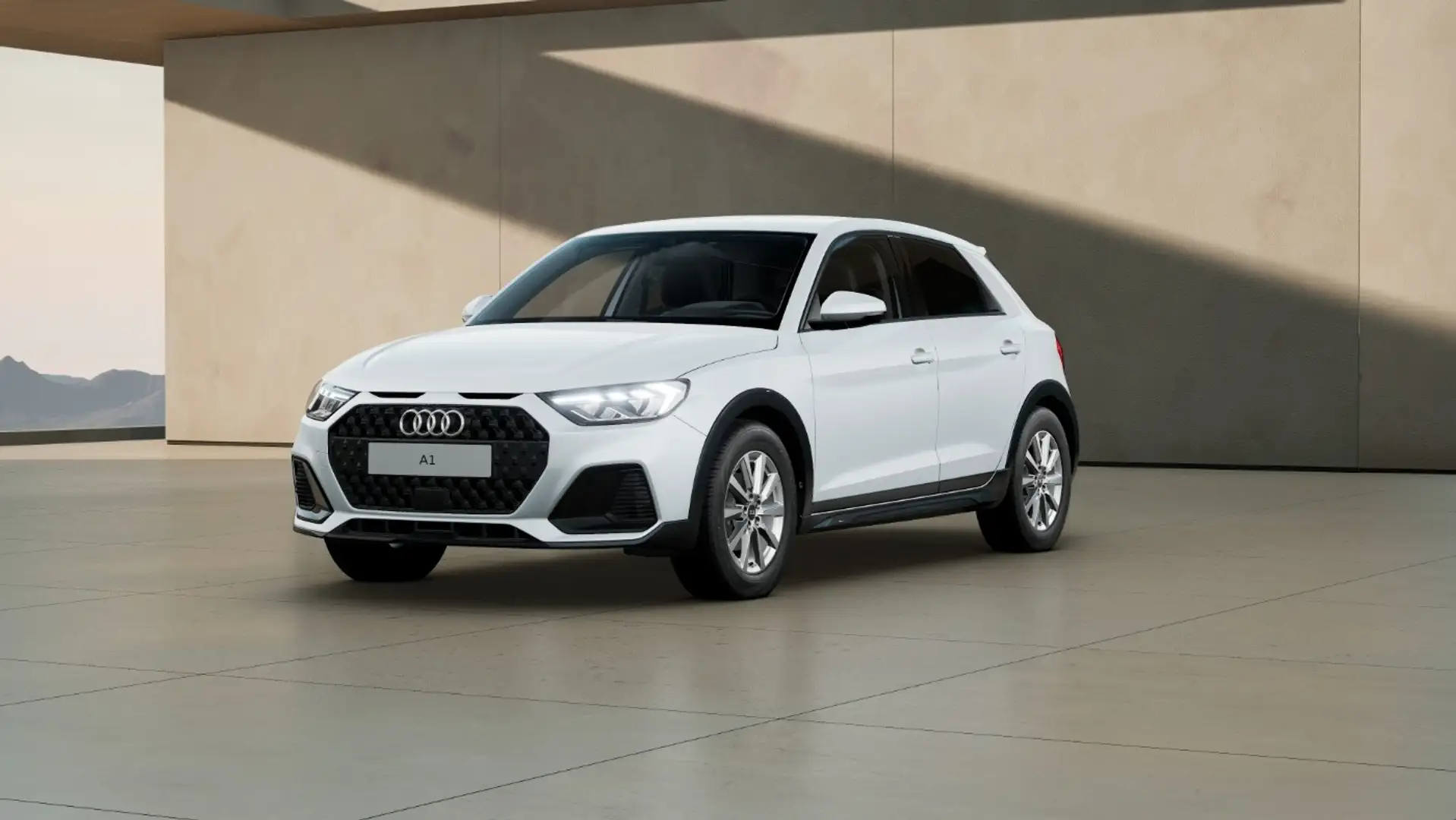 Audi A1 allstreet 30 TFSI S tro. LED virt. Cock. PDC+ SHZ Weiß - 2