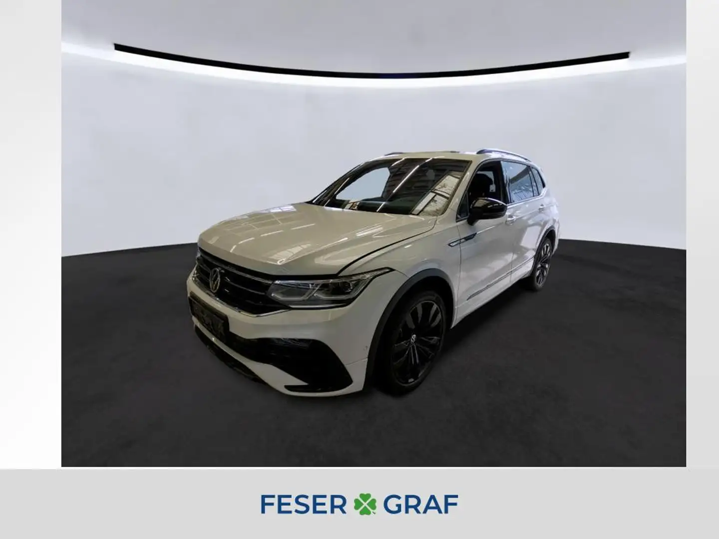 Volkswagen Tiguan Allspace R-Line 2.0 TDI 4MOTION DSG 200PS Weiß - 1