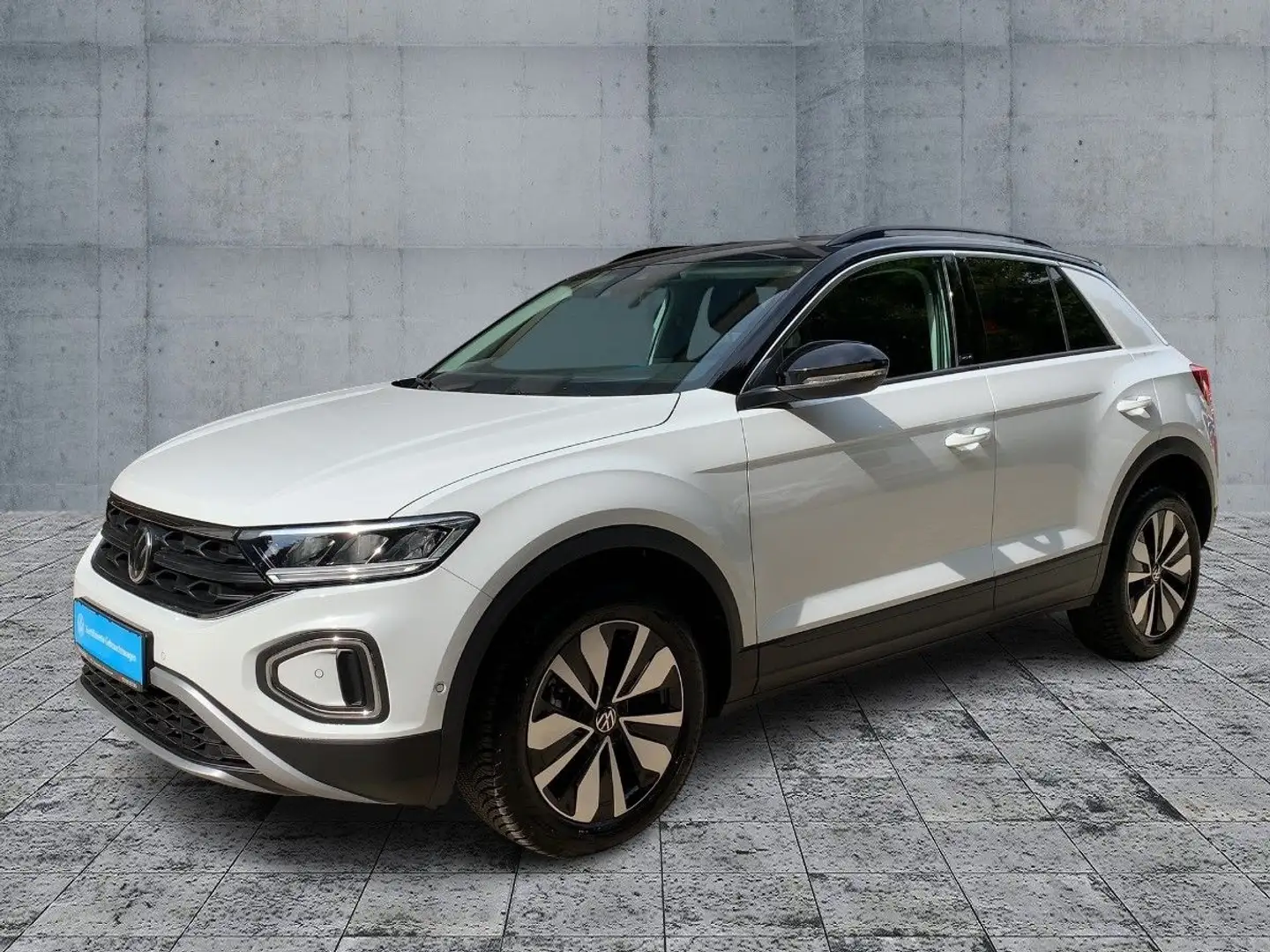 Volkswagen T-Roc 1.0 TSI MOVE 5JG+LED+NAVI+ACC+DAB+SHZ+VC Weiß - 2