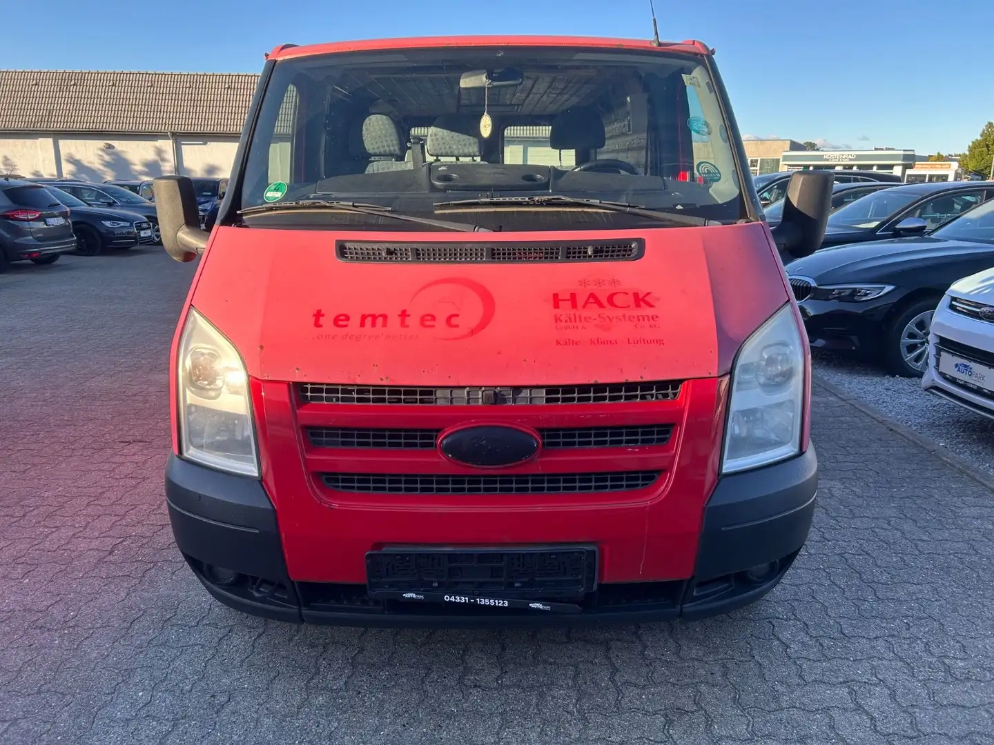 Ford Transit Kasten FT 330 K T*Ausbau*Klima*1.Hand* Rood - 2