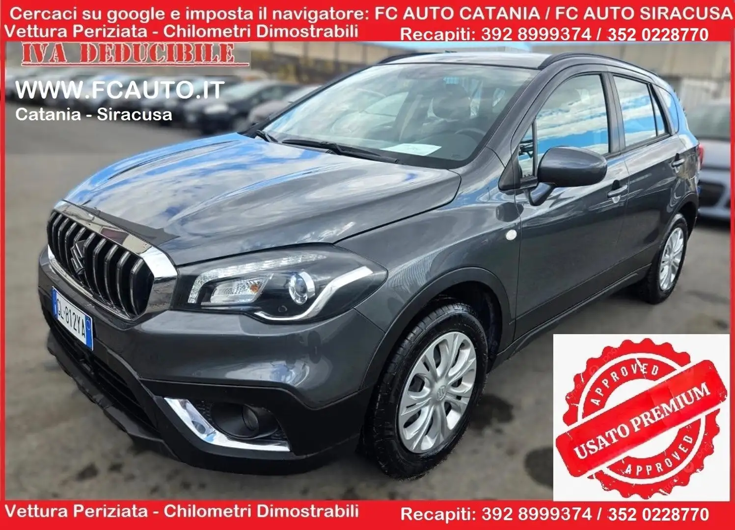 Suzuki SX4 S-Cross S-Cross 1.4 Hybrid Easy Gris - 1