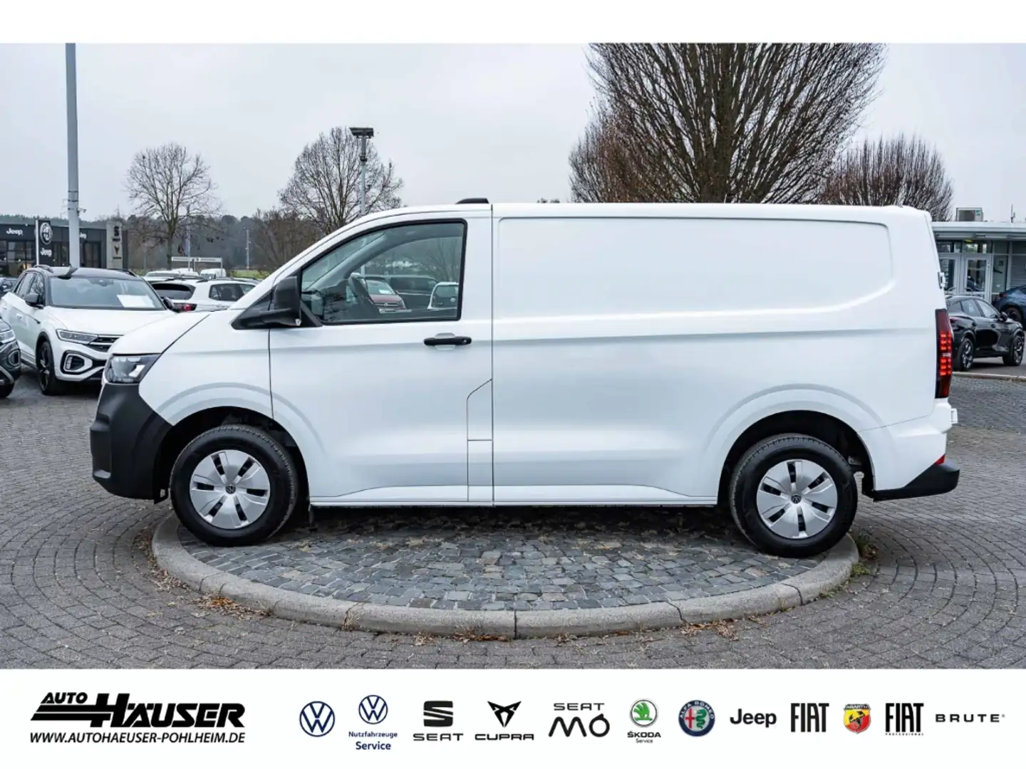 Volkswagen Transporter T7 Kastenwagen KR 2.0 TDI AHKV TEMPOMAT PDC LED KL Alb - 2