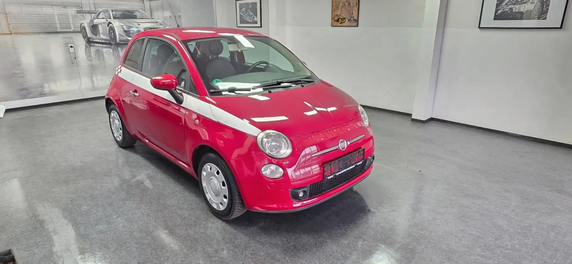 Fiat 500 1.2 Pop Klima Klima TÜV 11/2027 Rot - 2