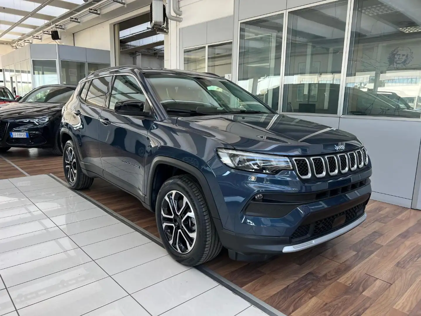 Jeep Compass 1.3 Turbo 190 CV PHEV AT6 4xe Limited Bleu - 2