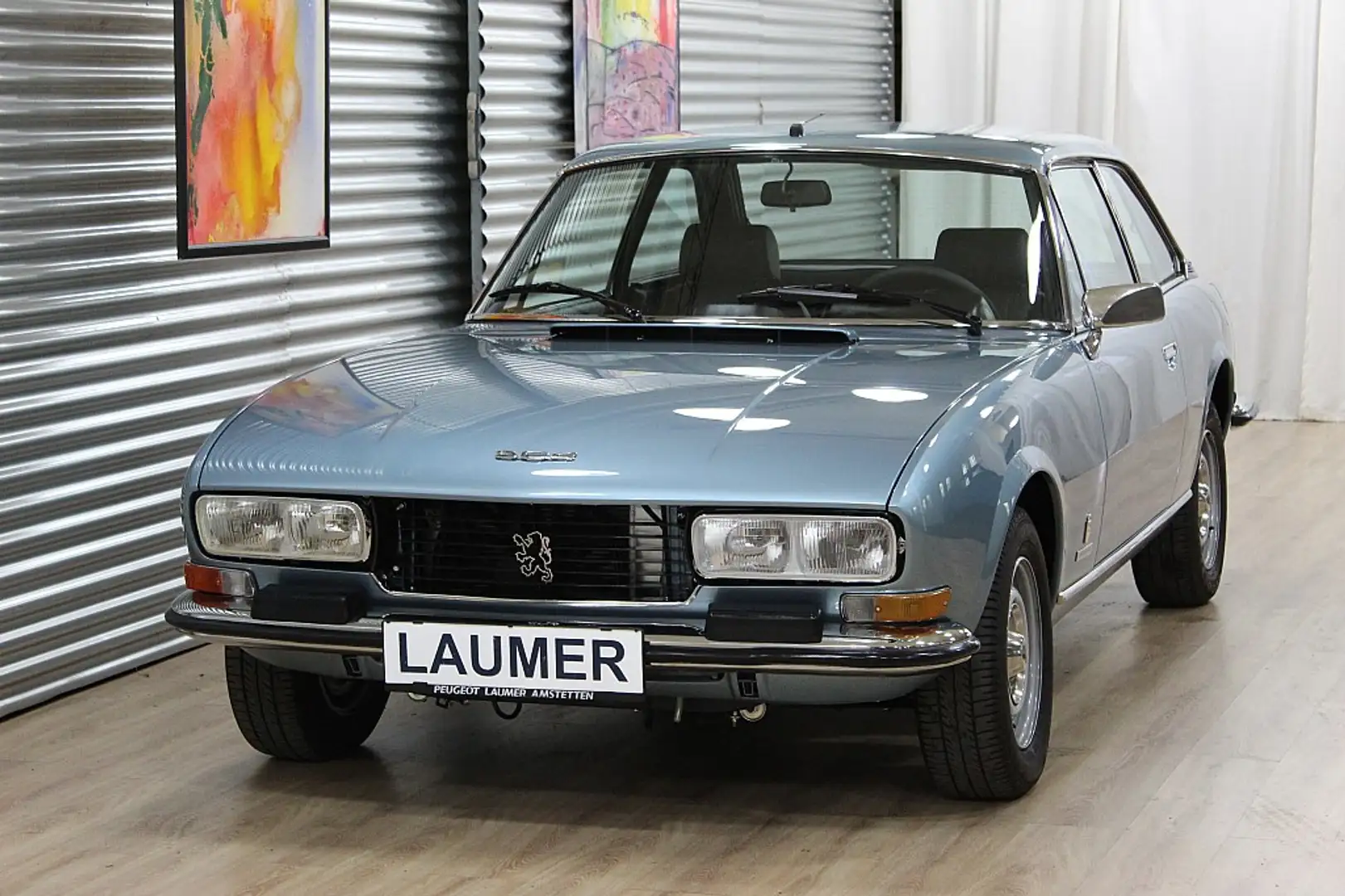 Peugeot 504 Coupé V6 Vergaser Blau - 2