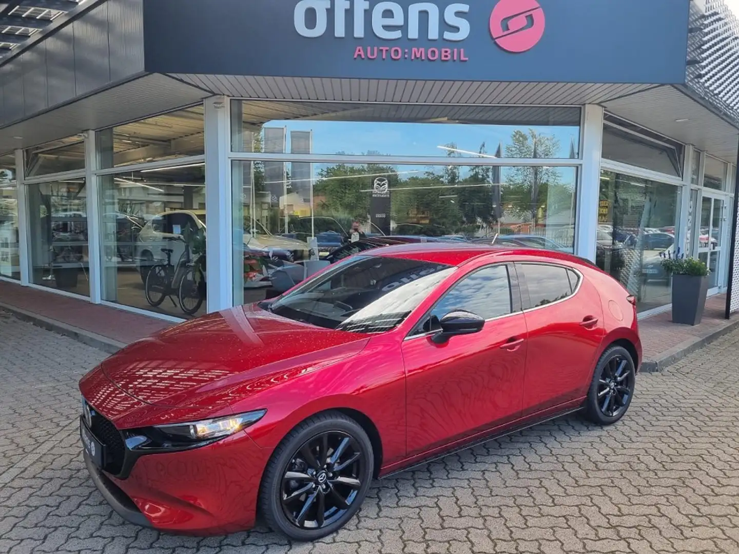 Mazda 3 2.0 M Hybrid HOMURA; LED; Navi Rouge - 1