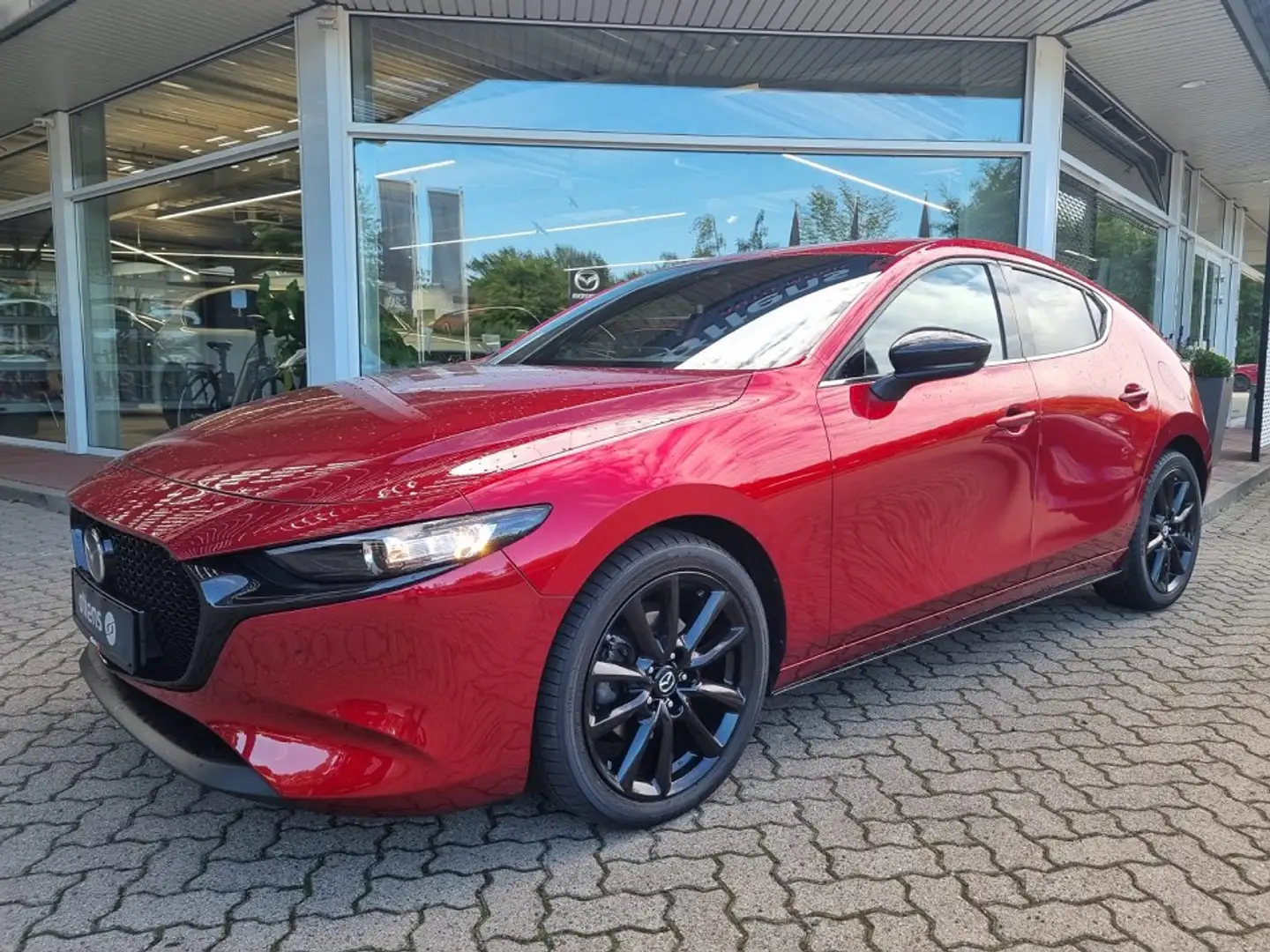 Mazda 3 2.0 M Hybrid HOMURA; LED; Navi Rouge - 2