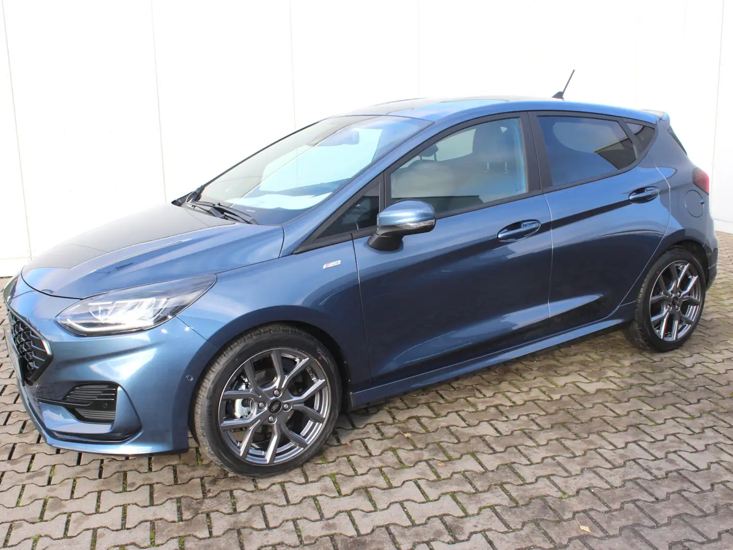 Ford Fiesta ST-Line X 1,0 EcoBoost Hybrid Blau - 2