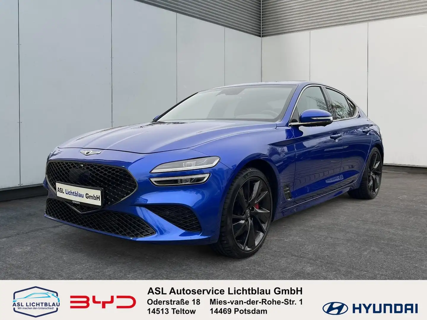 Genesis G70 2.0T AWD Sport Technik-Paket & Lexicon 2.0 Blu/Azzurro - 1