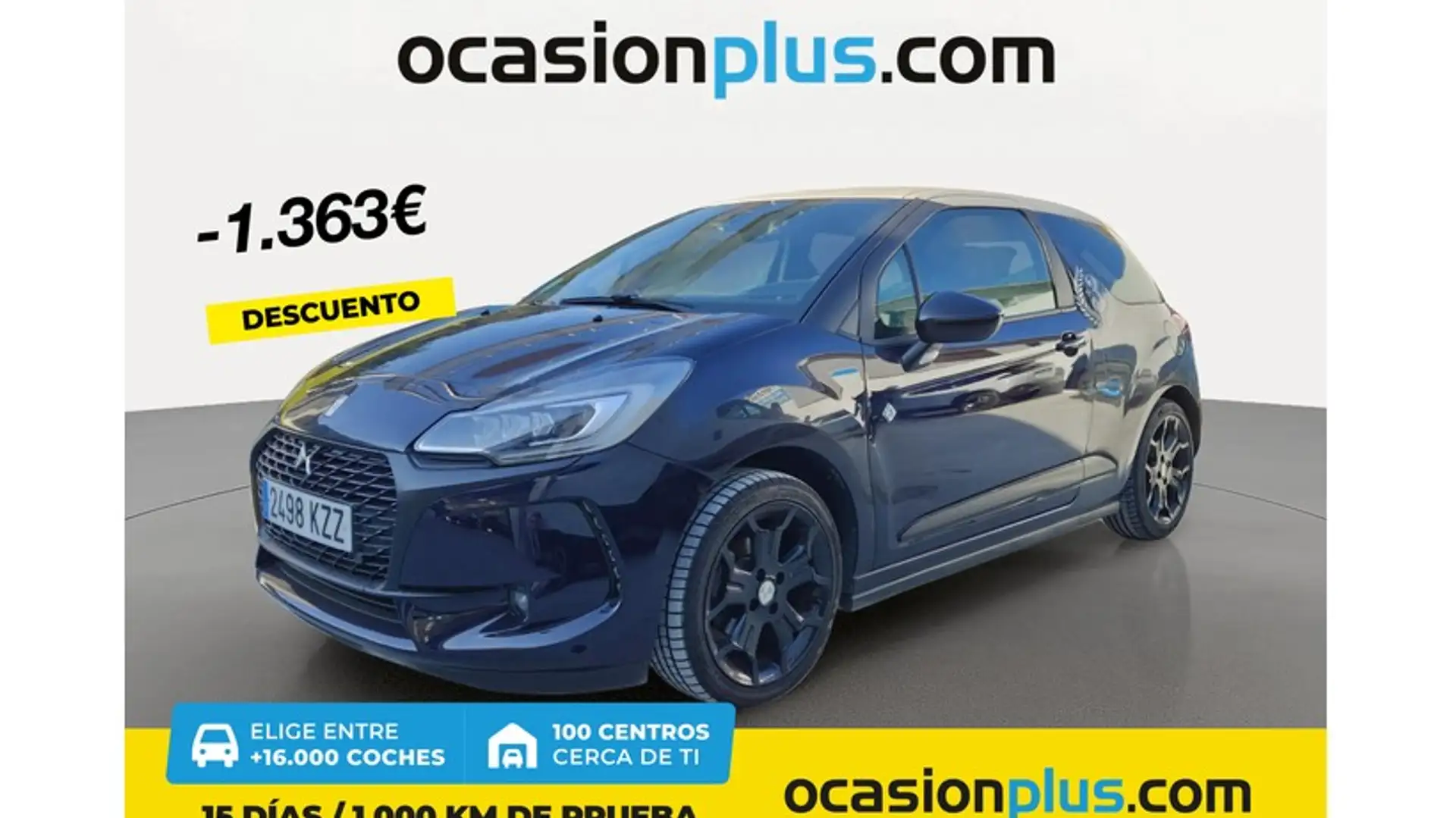 DS Automobiles DS 3 1.2 PureTech S&S Cafe Racer EAT6 110 Blau - 1