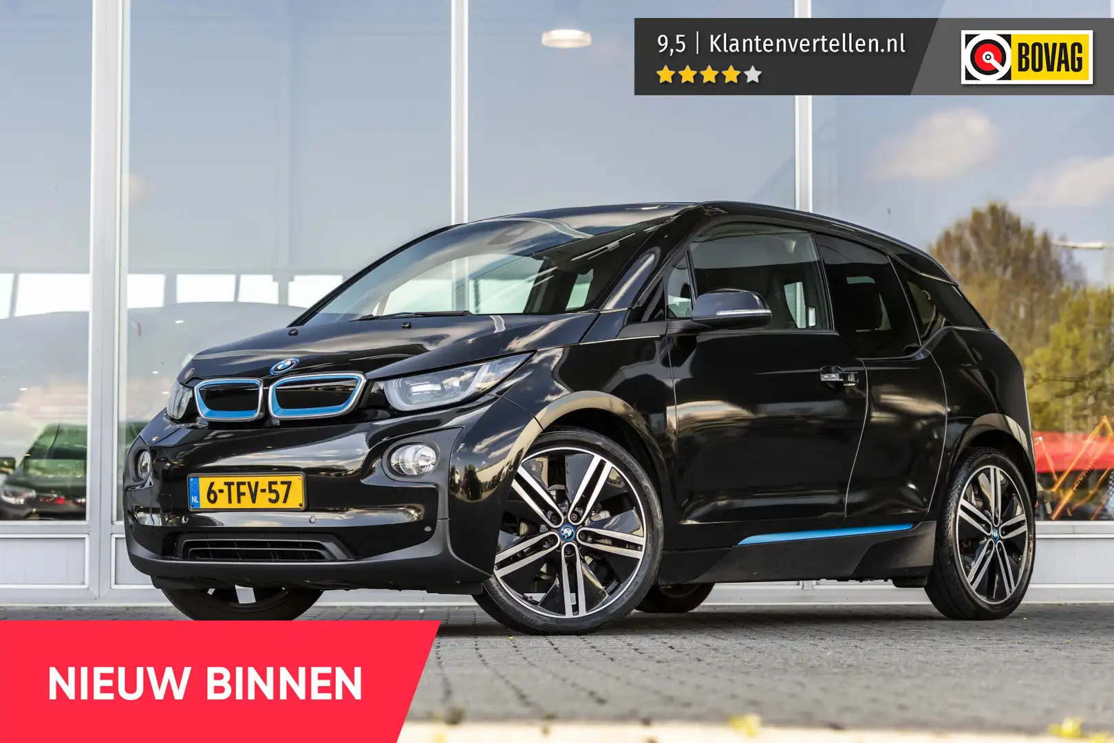 BMW i3 Basis Comfort 22 kWh | Pano | Camera | ACC Gris - 1