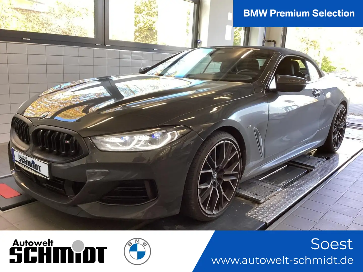 BMW M850 i xDrive Cabrio + 2Jahre-BPS.-GARANTIE Grau - 1