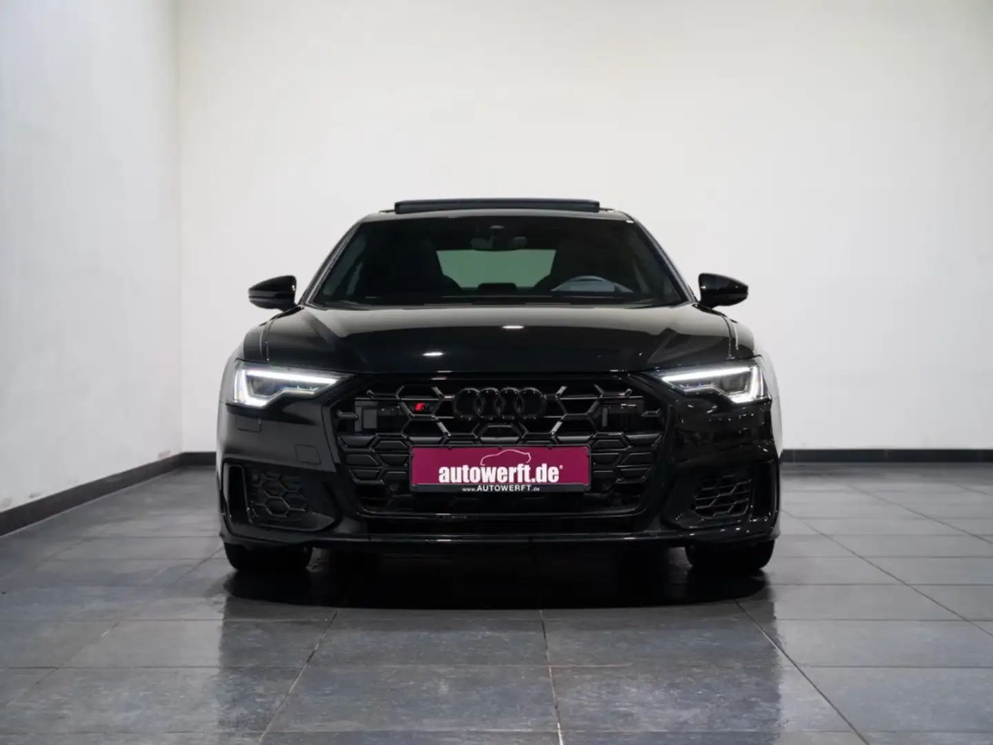 Audi S6 3.0 TDI QU BLACK PANO B&O STDHZ KOMFORT 21Z HUD CA Schwarz - 2