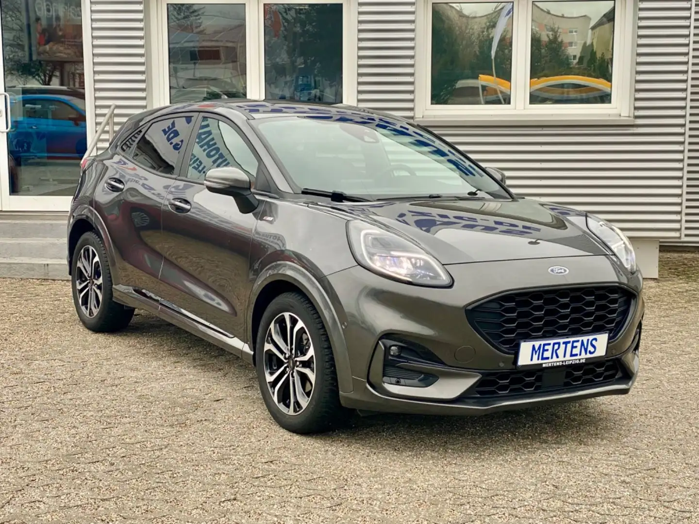 Ford Puma Hybrid ST-Line X LED BLIS Navi Kamera SHZ Gris - 2