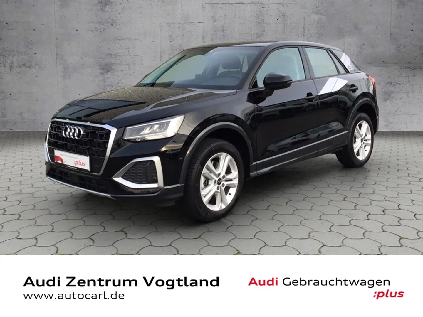 Audi Q2 advanced 40 TFSI quattro S-tronic KLIMA LED LEDER Schwarz - 1