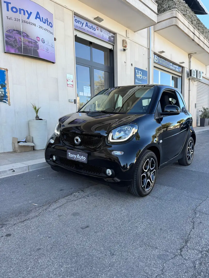 smart forTwo Prime TETTO PANOR.,PELLE,TELECAMERA,NAVI.FULL LED Nero - 1