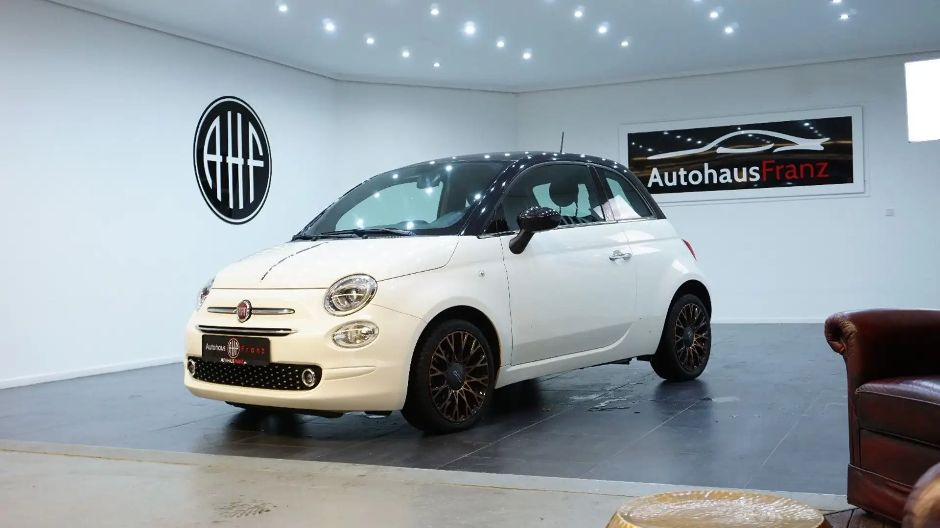 Fiat 500 120th*Pano*Beats*Carplay*USB Blanco - 1