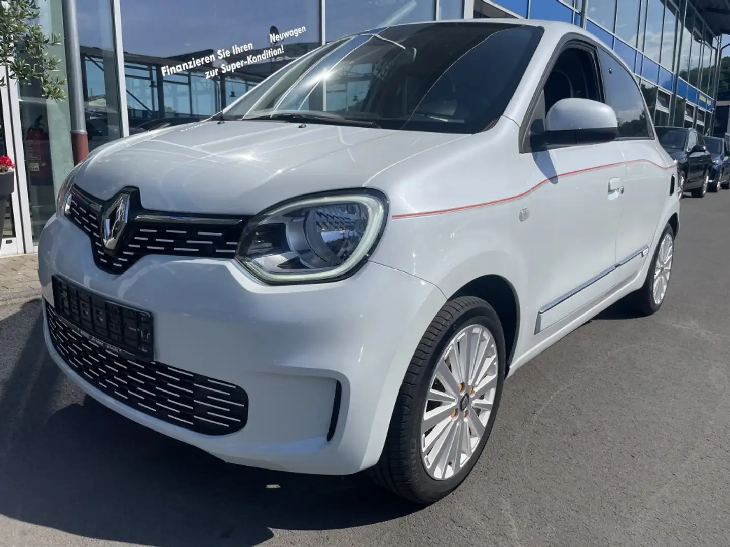 Renault Twingo Vibes Electric Navi R.Cam PDC Tempomat Weiß - 1