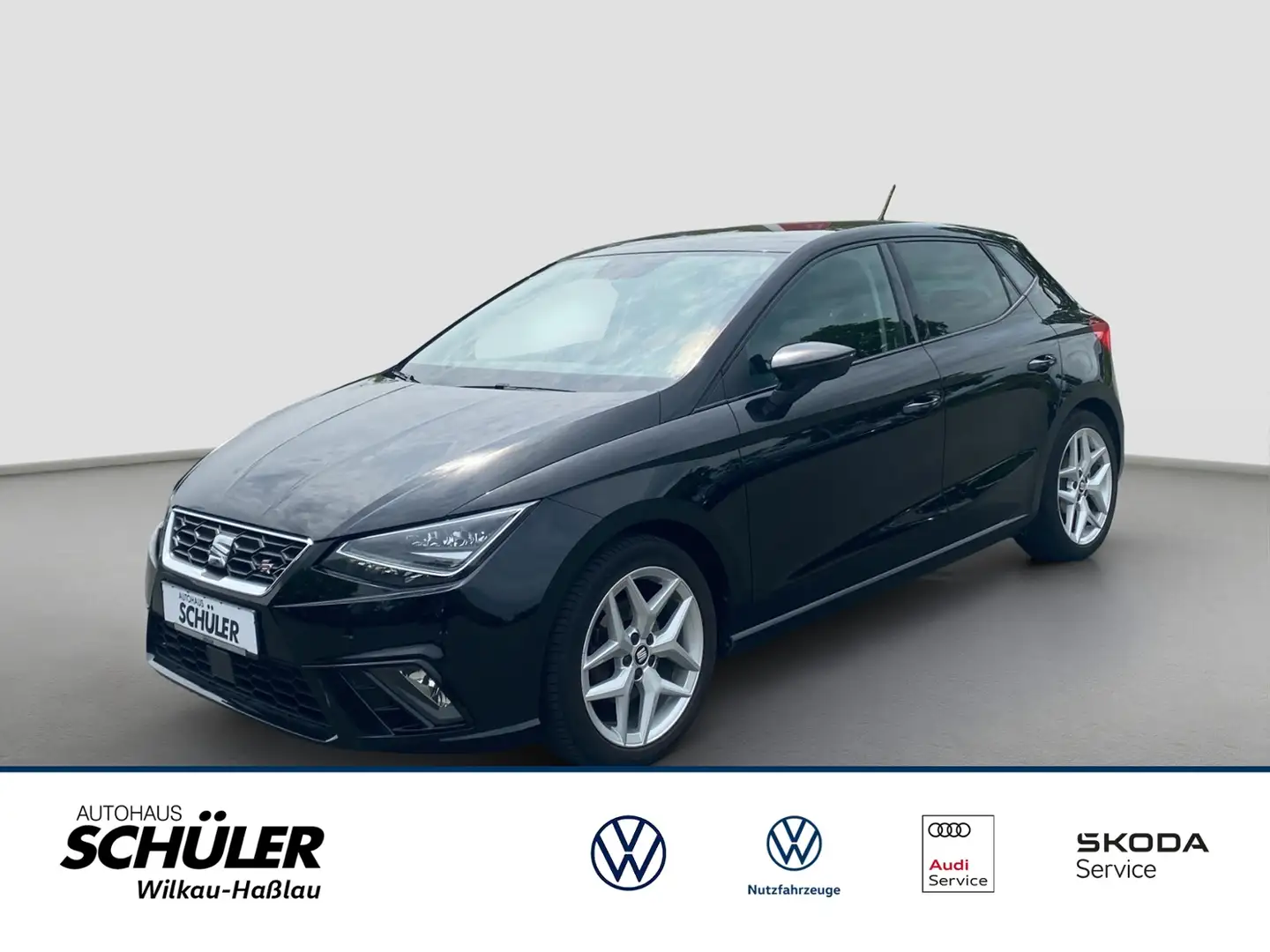 SEAT Ibiza 1,0TSI FR*LED*NAVI*SPORT-SITZE*EPH*L&S*LM*GRA Noir - 1