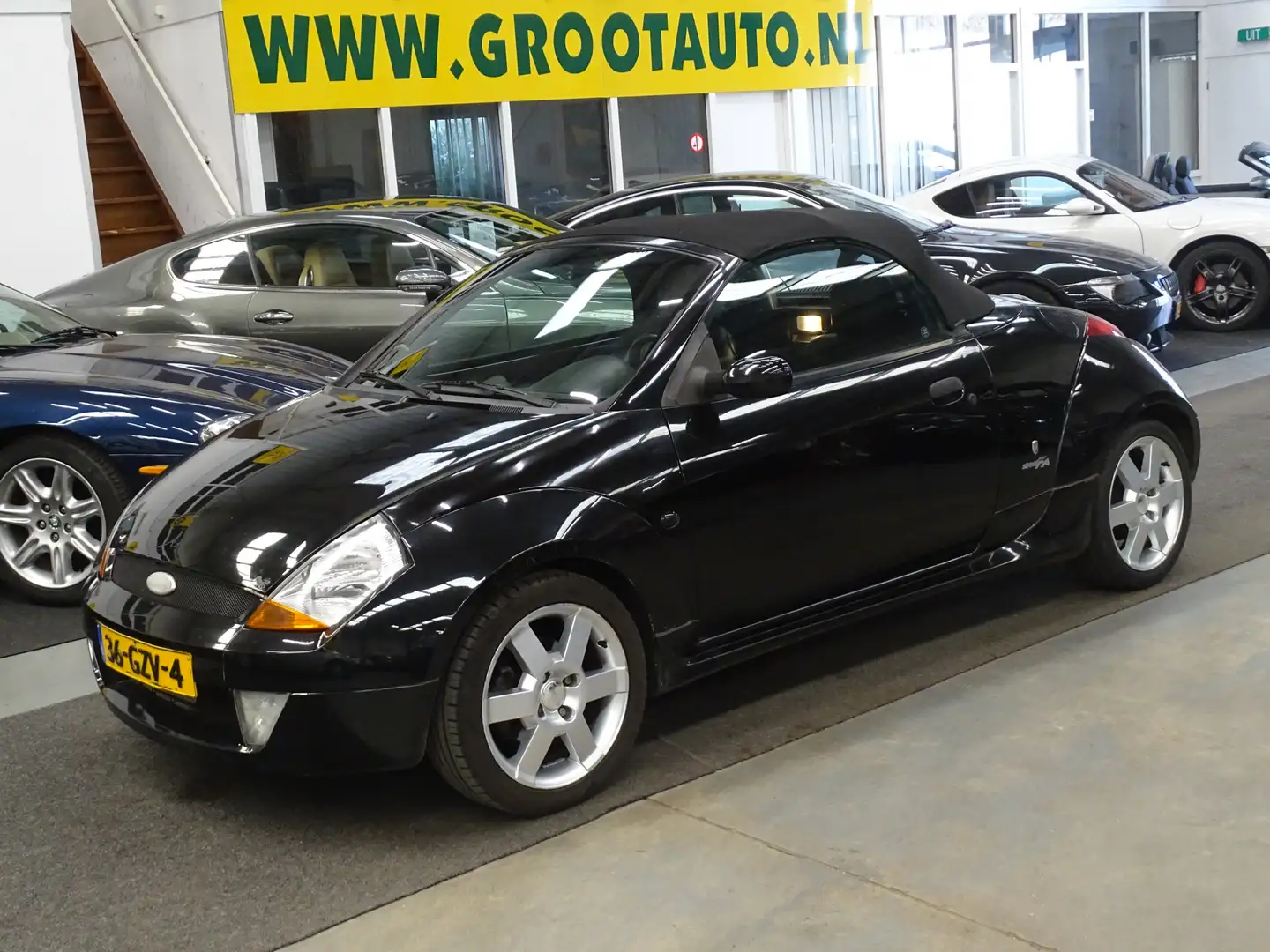 Ford Streetka 1.6 First Edition Airco, Noir - 1