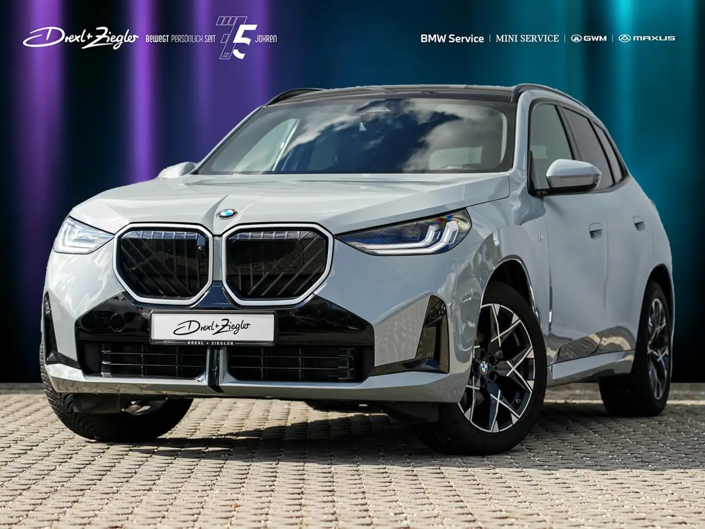BMW X3 20d xDrive M-Sport 19 AHK PANO KoZg eSitz RFK Grau - 1