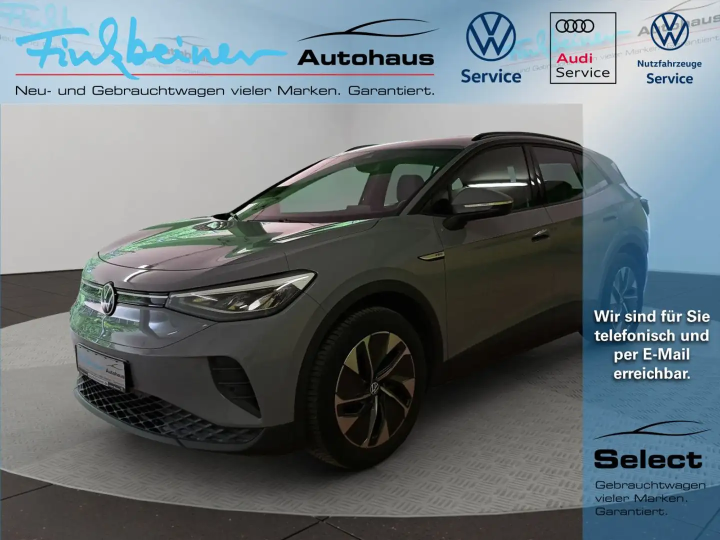 Volkswagen ID.4 Pro Performance 1-Gang-Automatik Bluetooth Grigio - 1