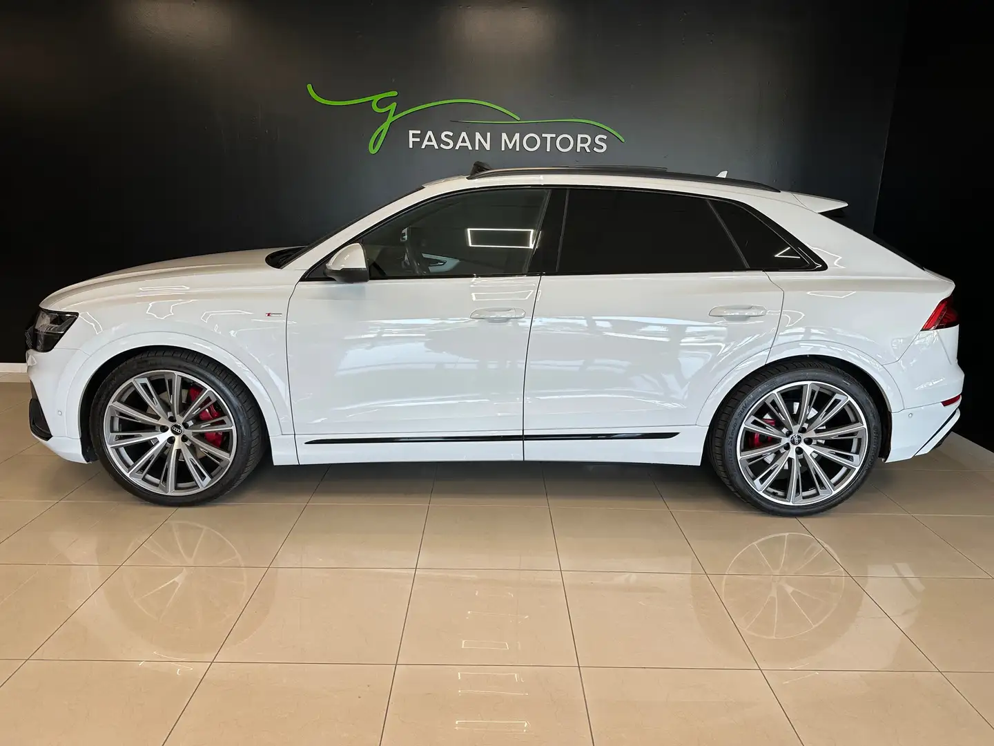Audi Q8 50 3.0 tdi mhev quattro tiptronic Weiß - 2