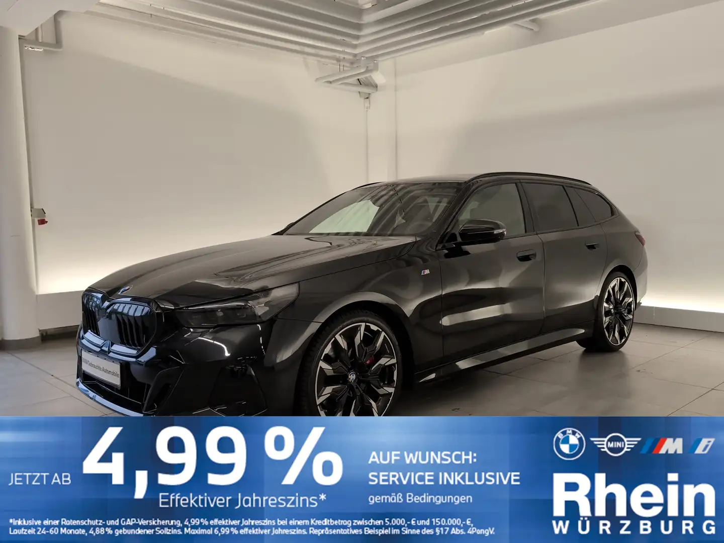 BMW 540 d xDrive Touring M Sportpaket Pano/LRH/AHK Pano/LR Schwarz - 1