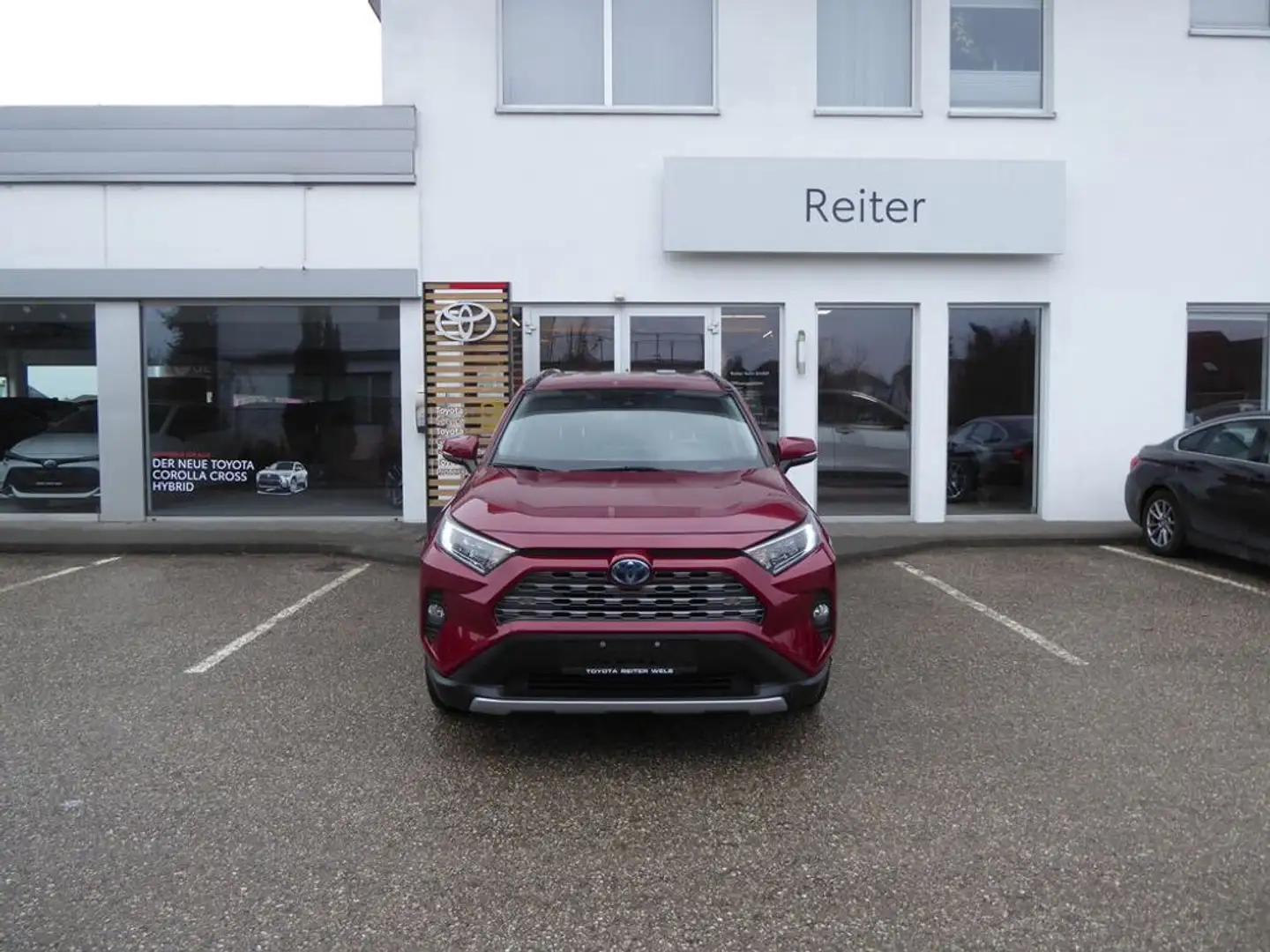 Toyota RAV 4 Hybrid 4WD *AHK*SHZ*NAVI*BSM* Rot - 1
