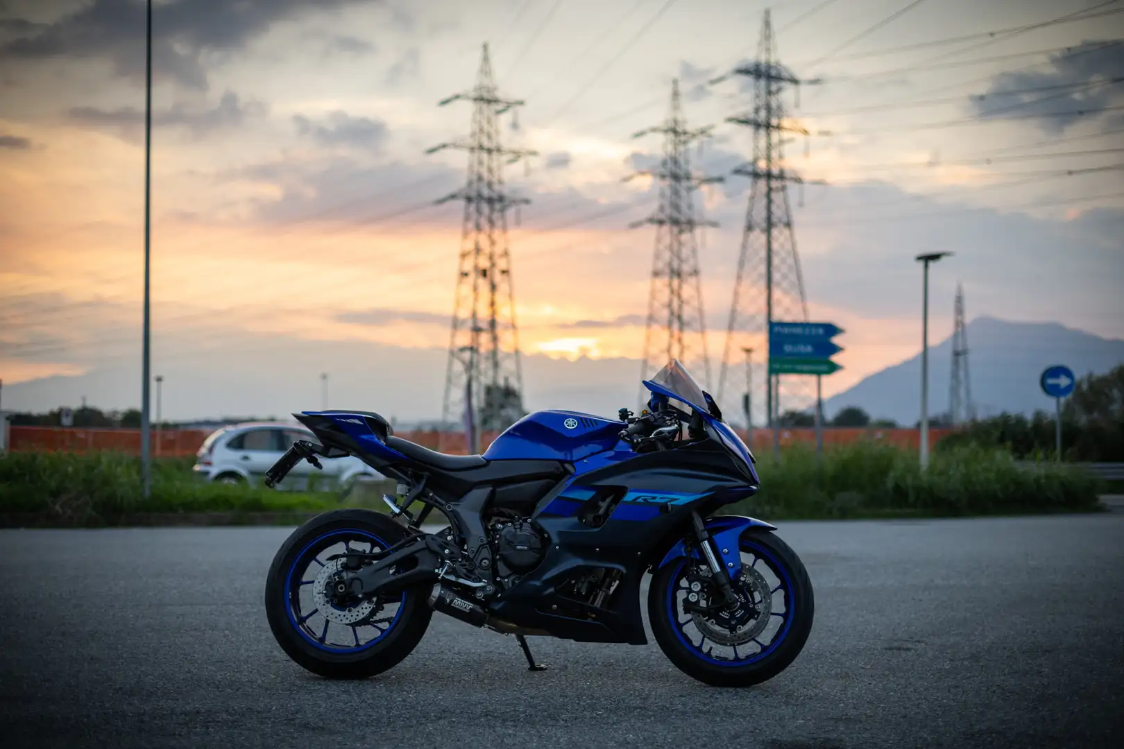 Yamaha YZF-R7 35kw A2 50 cv Blu/Azzurro - 1
