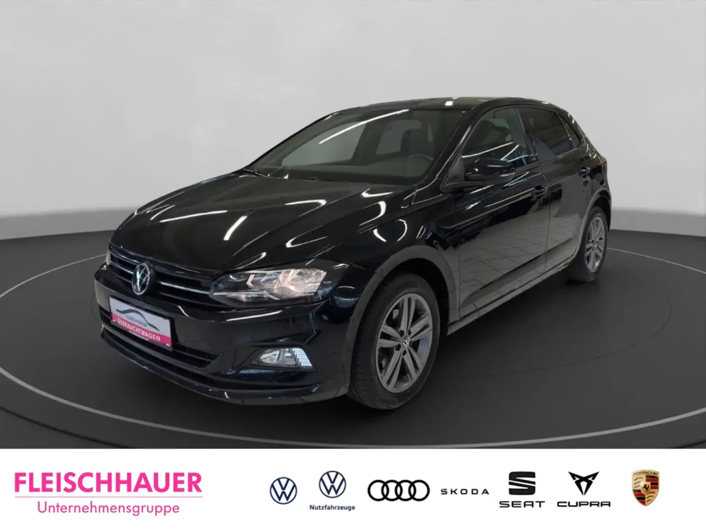 Volkswagen Polo VI United 1.0 TSI Navi+Kamera+PDC+App-connect Schwarz - 1