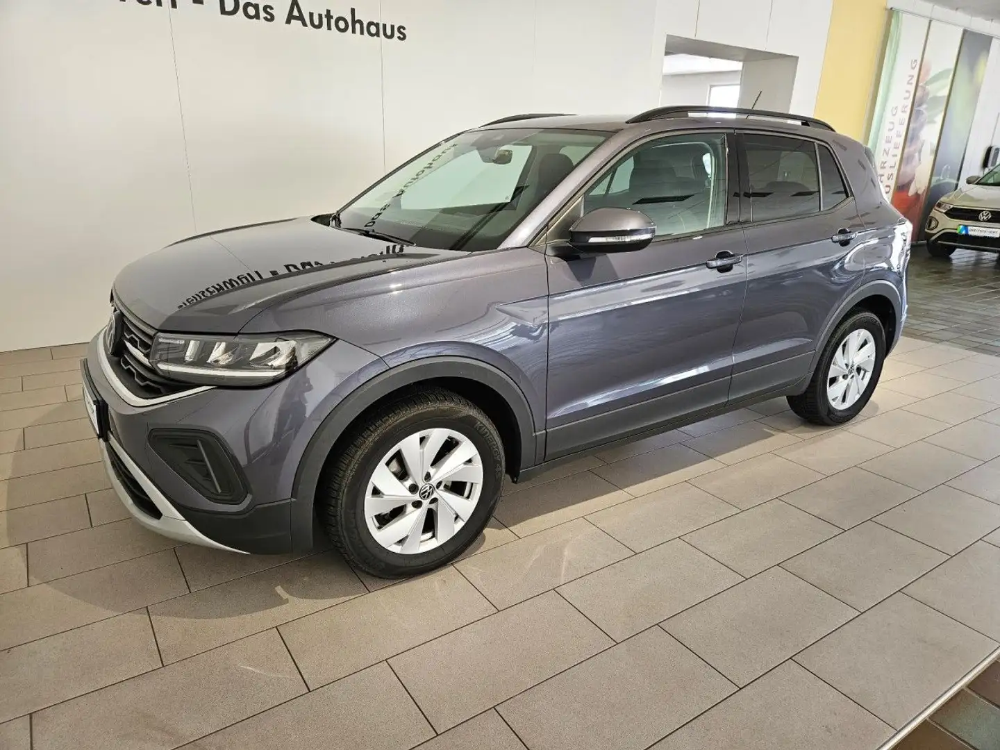Volkswagen T-Cross 1.0 TSI Life AHK Navi LED ACC RearView GJR Grau - 2