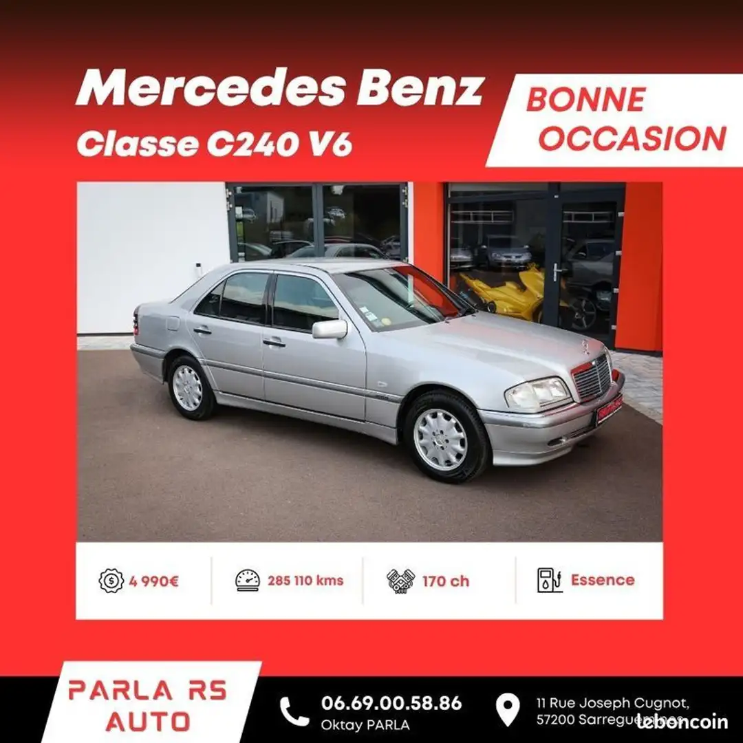 Mercedes-Benz C 240 Mercedes Benz C240 V6 (202) 2.4i 170ch - 1
