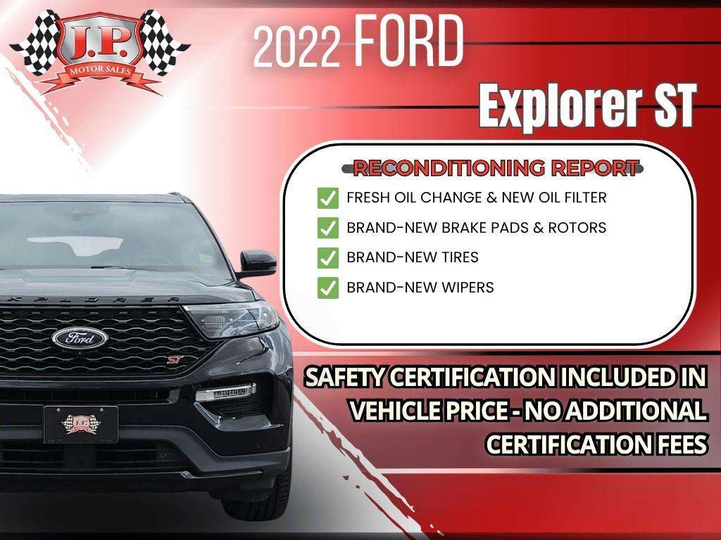 2022 Ford Explorer ST Apple CarPlay & Android Auto  Third-Row Seatin — снимка 1